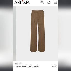 Aritzia Babaton Collins Pant (Re)ssential